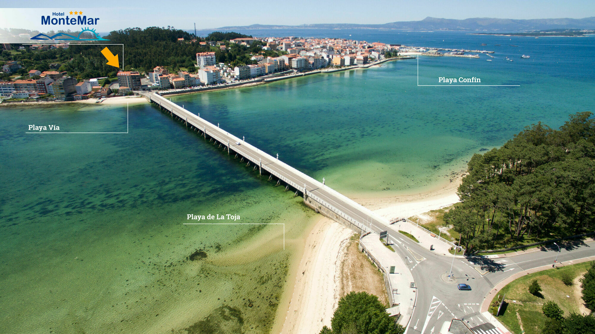 Hotel Montemar *** Superior O Grove Dış mekan fotoğraf